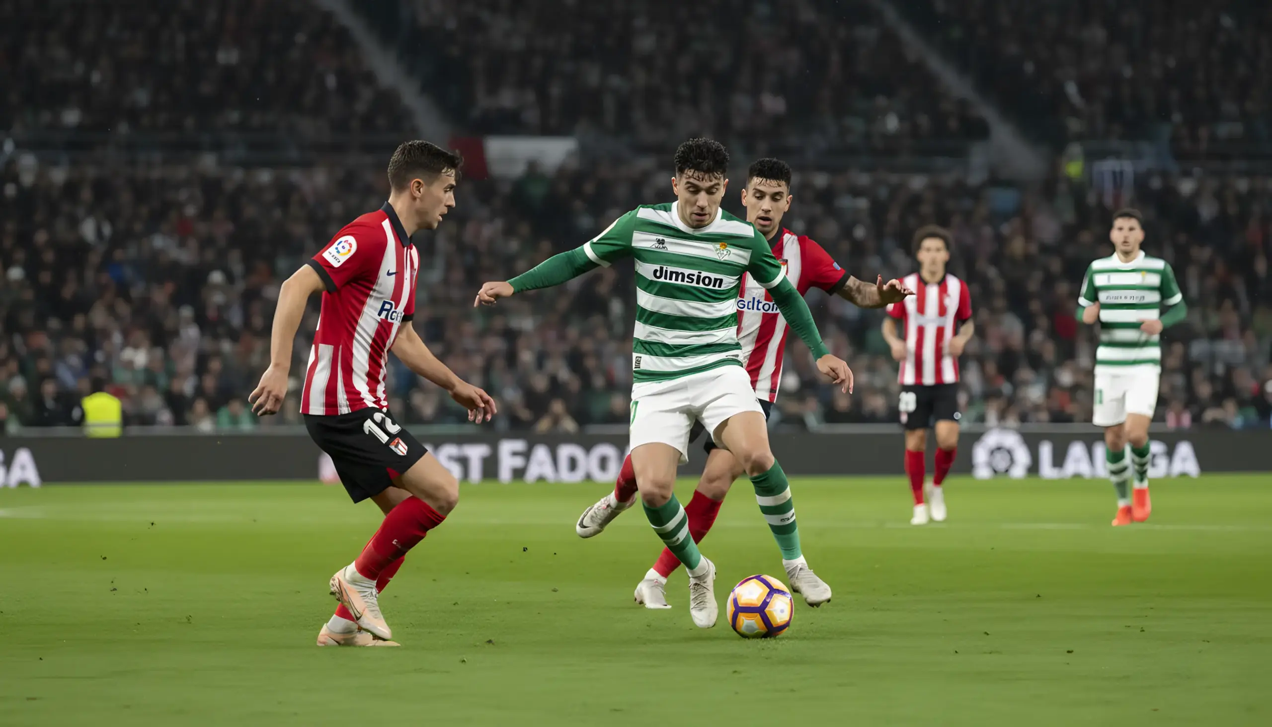 Jugadores del Elche en acción durante un partido de LaLiga