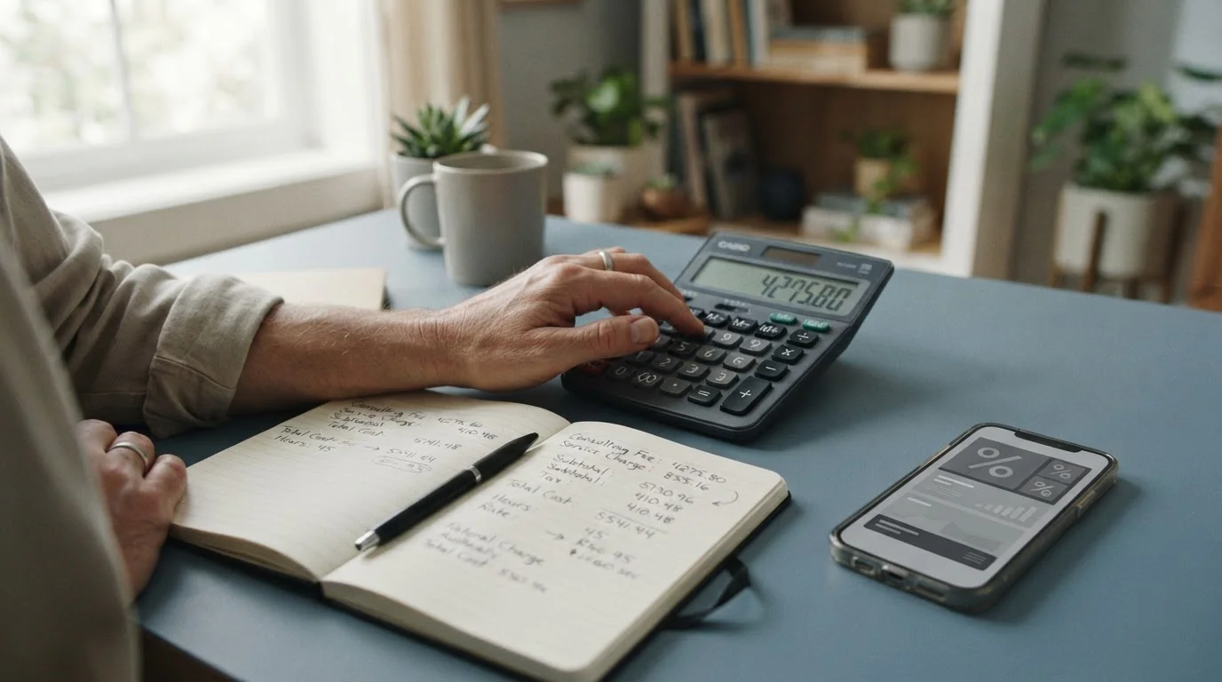 Calculadora y análisis de comisiones por transferencia